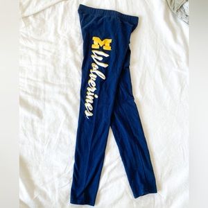 U of M leggings
